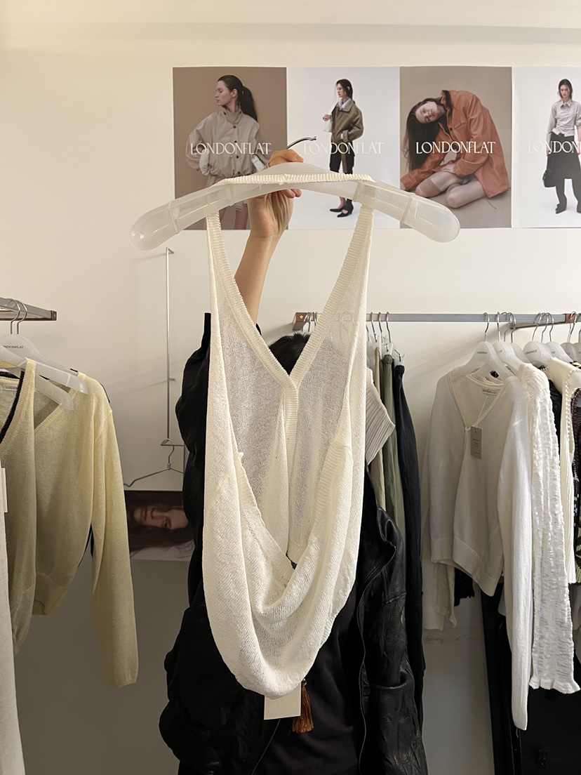 LONDON FLAT東大門直郵女士新品26春夏職業休閑吊帶背心LONDON FLAT吊帶/背心