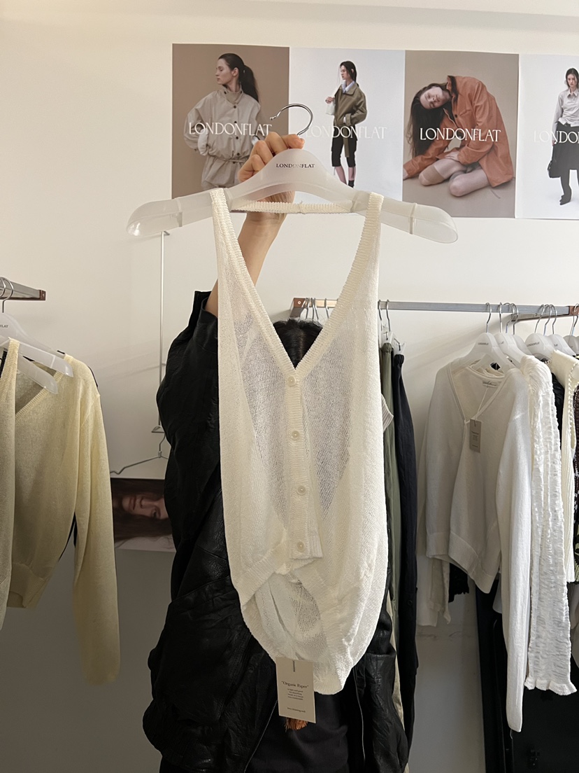 LONDON FLAT東大門直郵女士新品26春夏職業休閑吊帶背心LONDON FLAT吊帶/背心圖色1