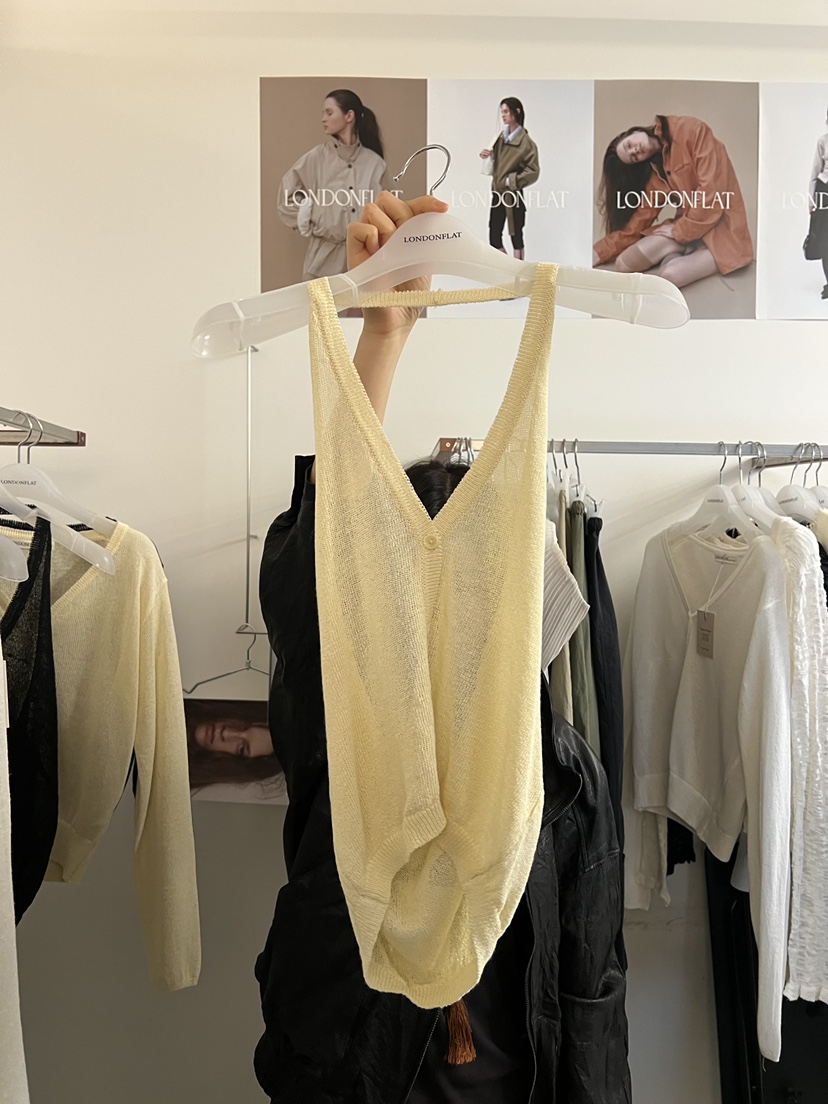 LONDON FLAT東大門直郵女士新品26春夏職業休閑吊帶背心LONDON FLAT吊帶/背心圖色2
