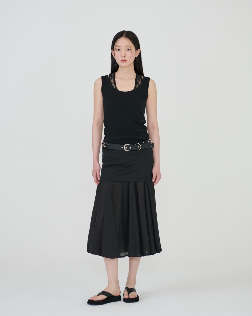 STAGE東大門直郵女士新品時尚26春夏職業人氣真品休閑長裙STAGE長裙