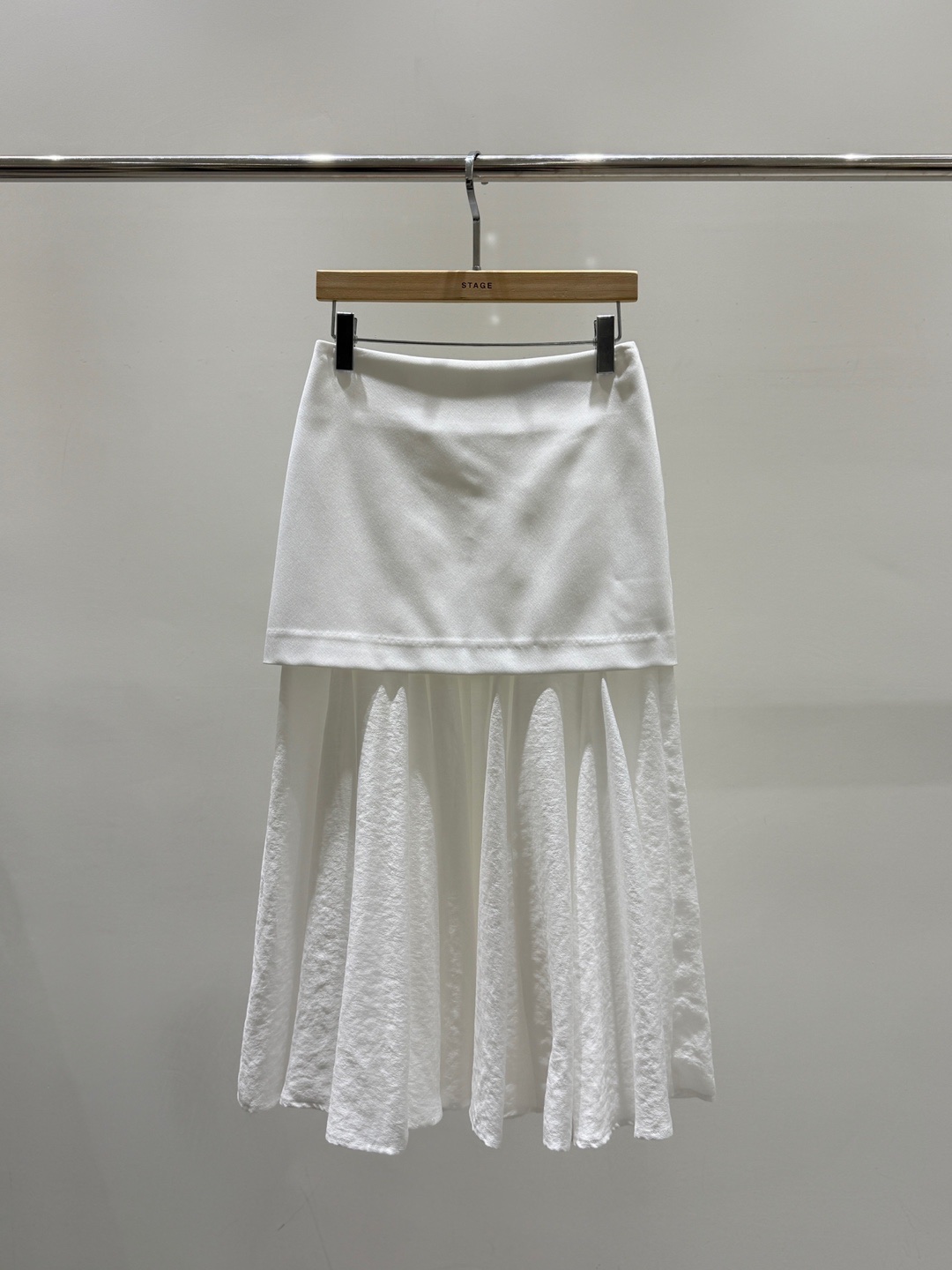 STAGE東大門直郵女士新品時尚26春夏職業人氣真品休閑長裙STAGE長裙圖色2