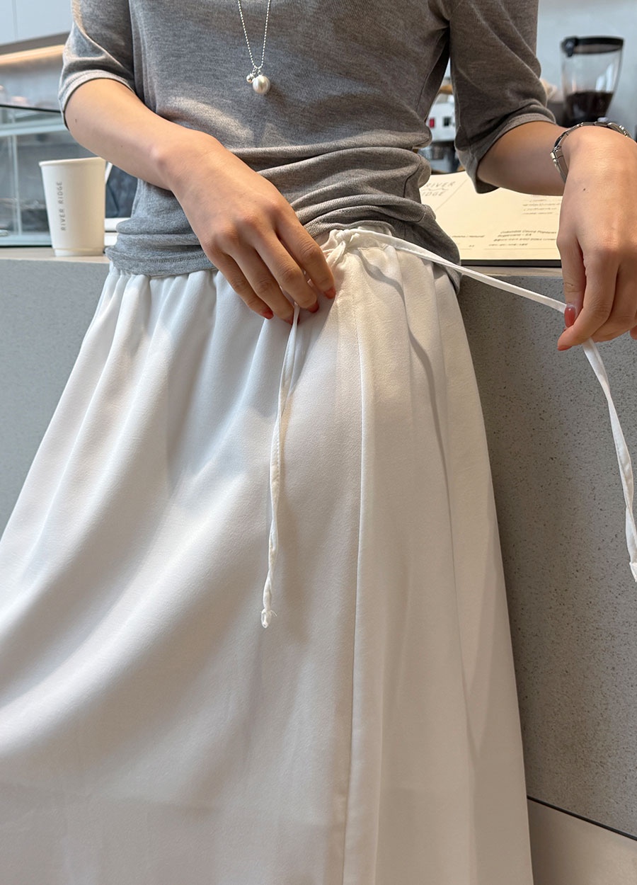 FRILL-T/DADA東大門代購女裝新款26春夏半身裙中短裙蕾絲FRILL-T/DADA半身裙/中短裙