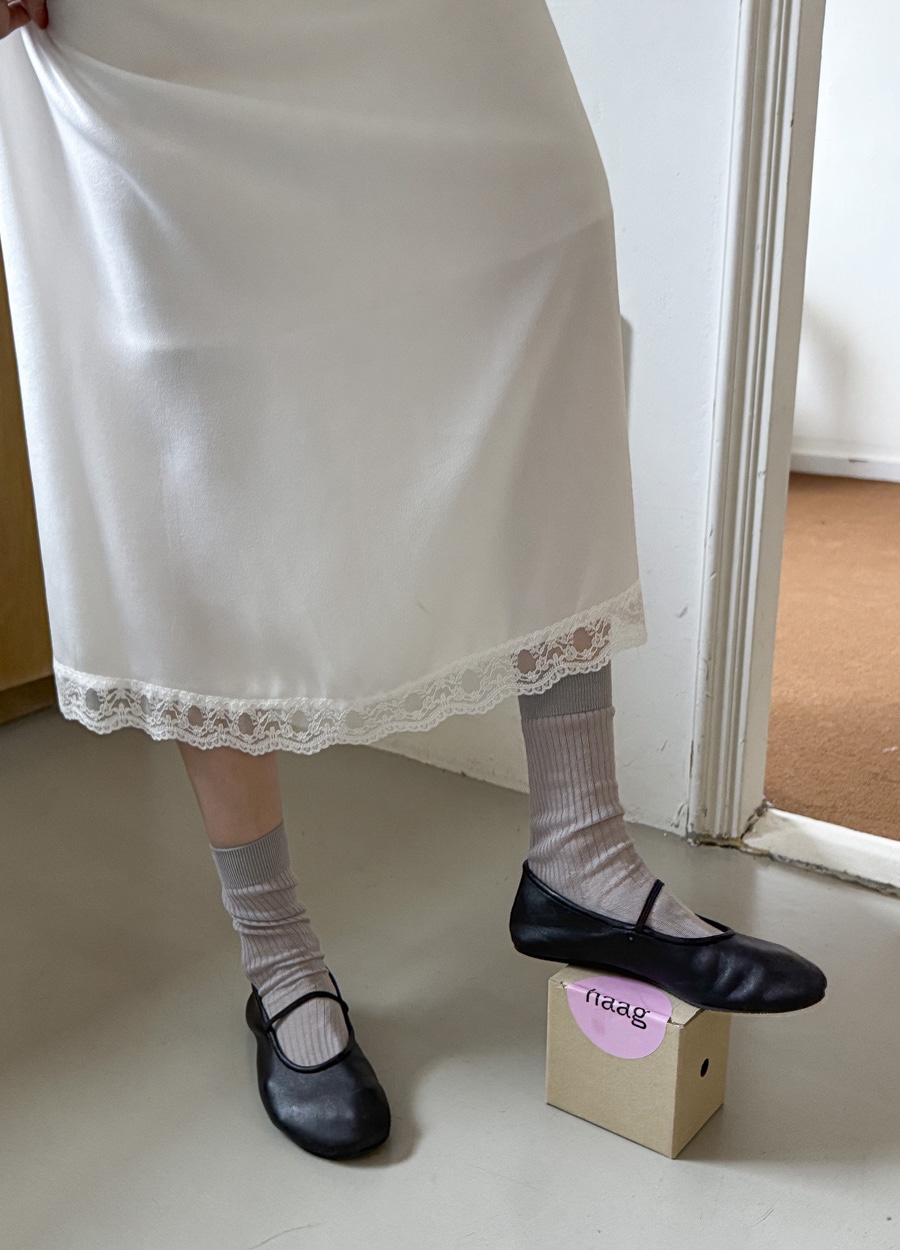 FRILL-T/DADA東大門代購女裝新款26春夏半身裙中短裙蕾絲FRILL-T/DADA半身裙/中短裙