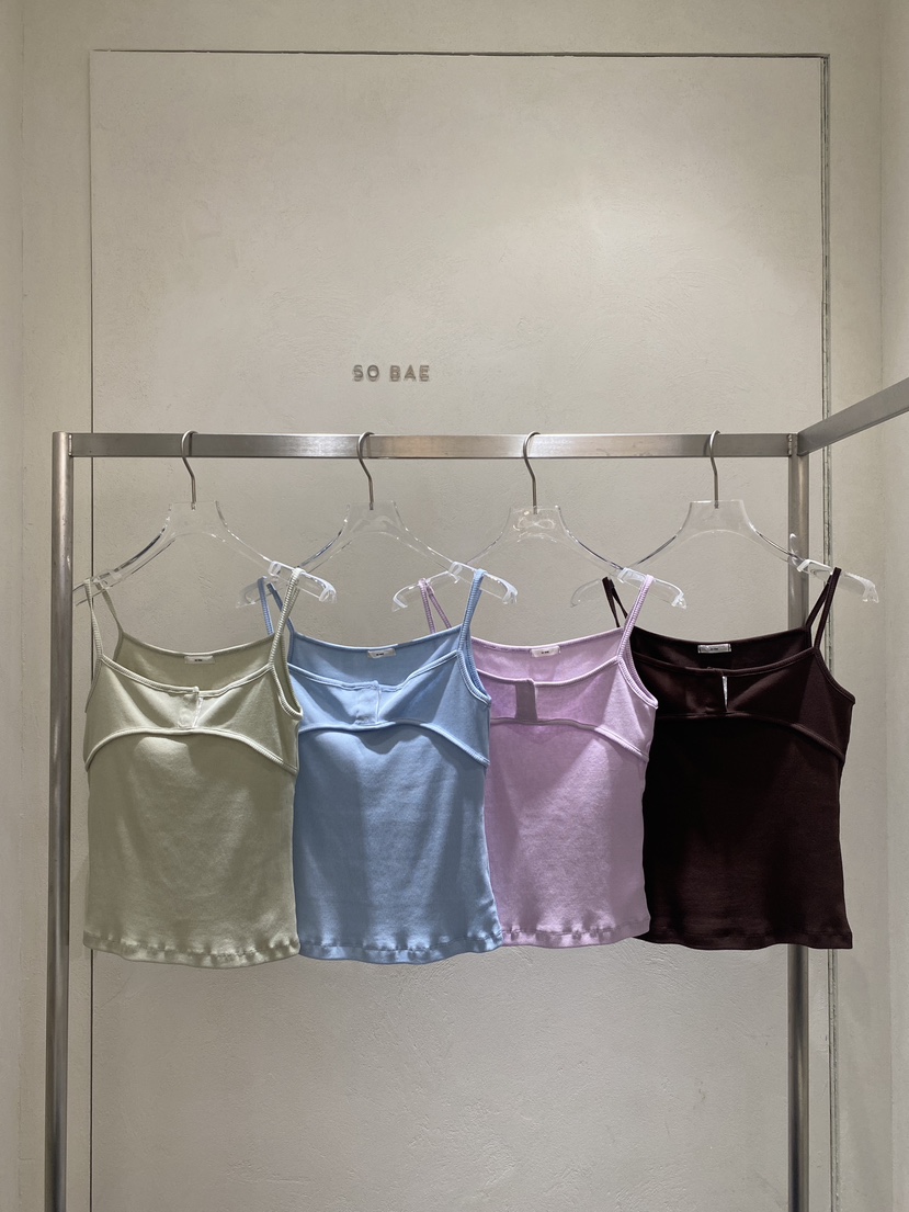 SO BAE東大門實拍女士新品26春夏休閑時尚真品推薦吊帶背心SO BAE吊帶/背心