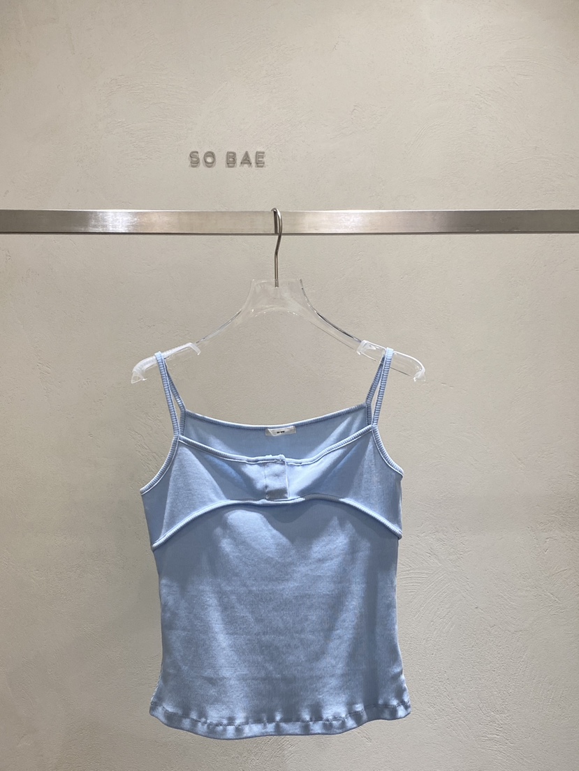 SO BAE東大門實拍女士新品26春夏休閑時尚真品推薦吊帶背心SO BAE吊帶/背心圖色3
