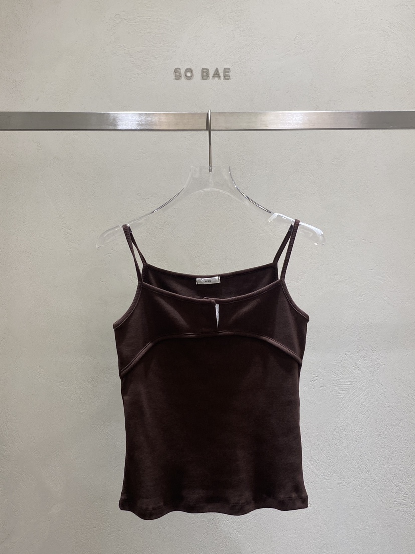 SO BAE東大門實拍女士新品26春夏休閑時尚真品推薦吊帶背心SO BAE吊帶/背心圖色4