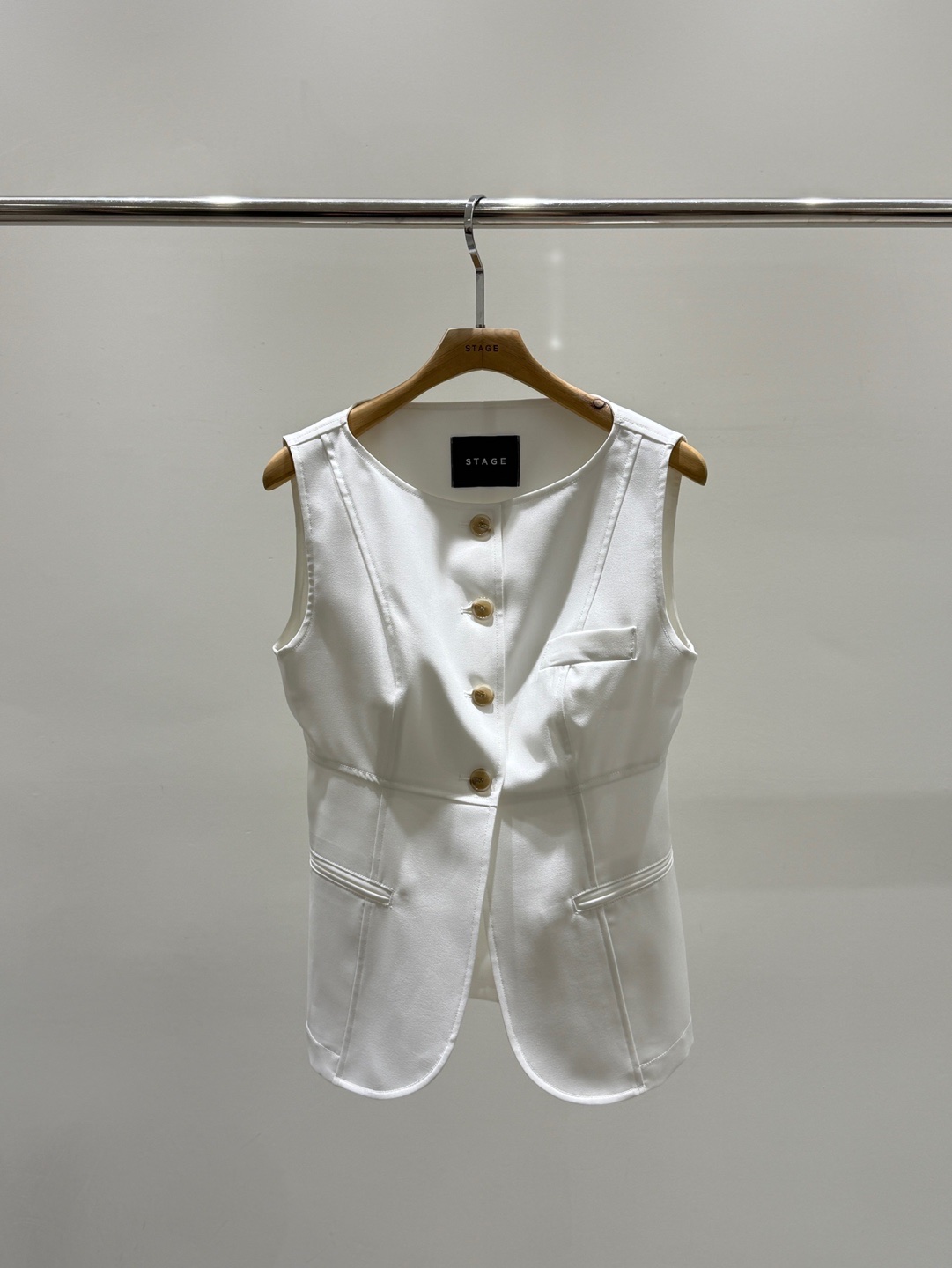 STAGE東大門實拍女士新品熱賣人氣休閑時尚真品推薦26春夏馬甲STAGE馬甲圖色2