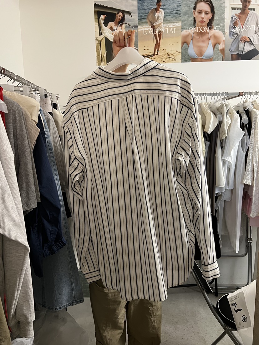 LONDON FLAT東大門代購女士新款真品休閑26春夏襯衫蕾絲衫LONDON FLAT襯衫/蕾絲衫