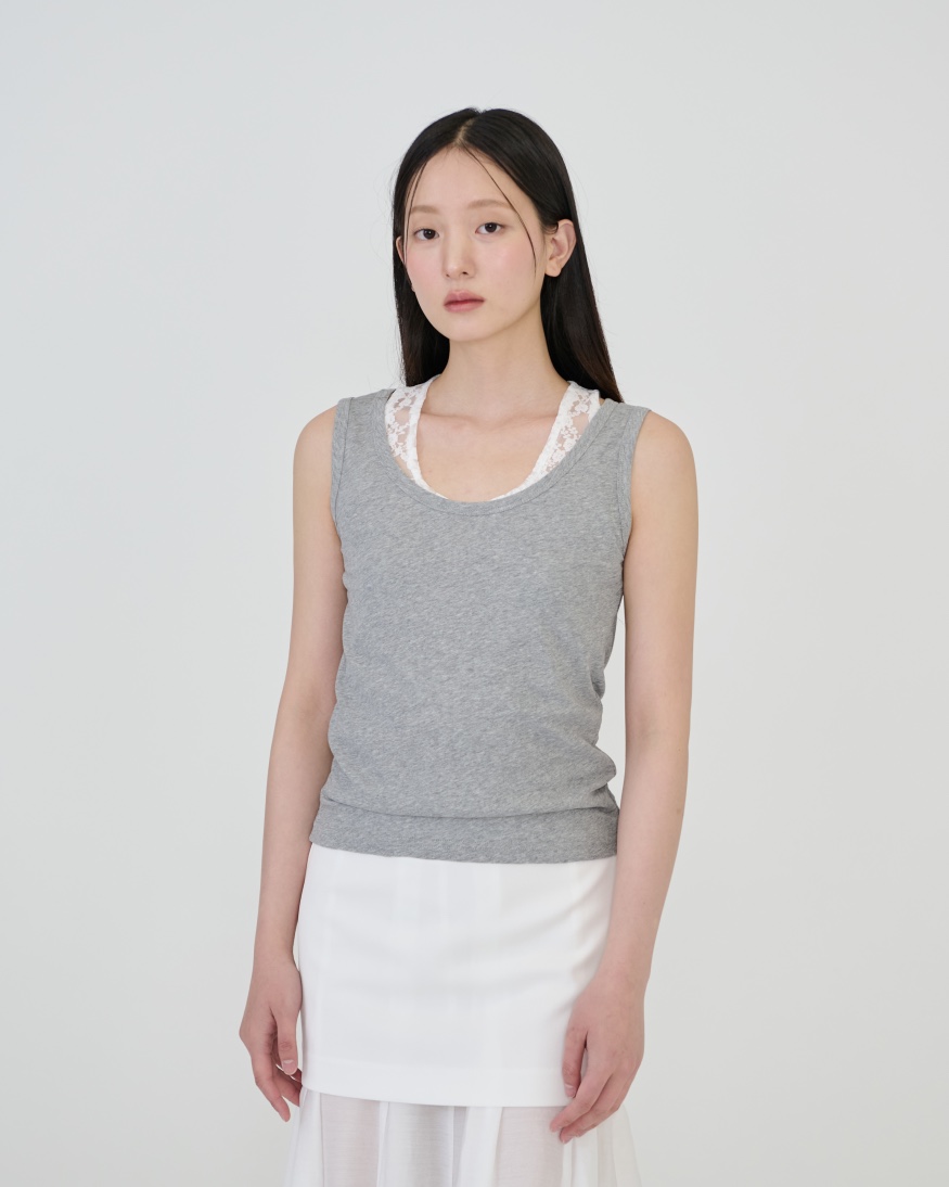 STAGE東大門代購女裝新款26春夏時尚職業推薦休閑吊帶背心STAGE吊帶/背心