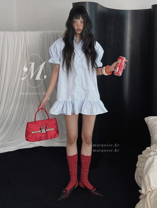 TOLL東大門直郵女裝新款推薦休閑時尚26春夏人氣襪子圓點TOLL襪子