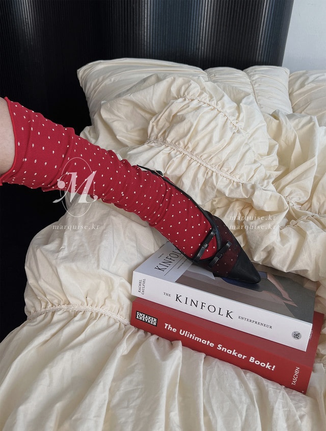 TOLL東大門直郵女裝新款推薦休閑時尚26春夏人氣襪子圓點TOLL襪子