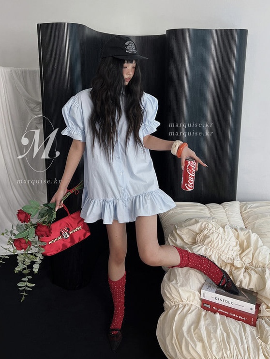 TOLL東大門直郵女裝新款推薦休閑時尚26春夏人氣襪子圓點TOLL襪子