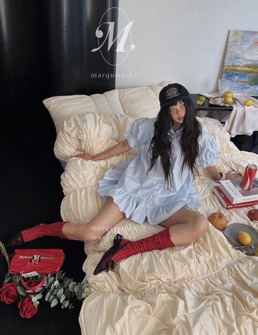 TOLL東大門直郵女裝新款推薦休閑時尚26春夏人氣襪子圓點TOLL襪子