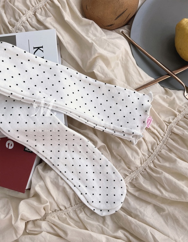 TOLL東大門直郵女裝新款推薦休閑時尚26春夏人氣襪子圓點TOLL襪子圖色2