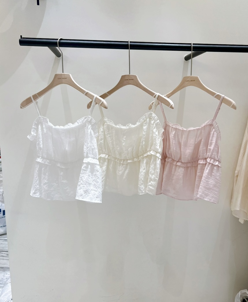 LOVE ROSIE東大門直郵女裝新品推薦休閑職業吊帶背心花朵LOVE ROSIE吊帶/背心