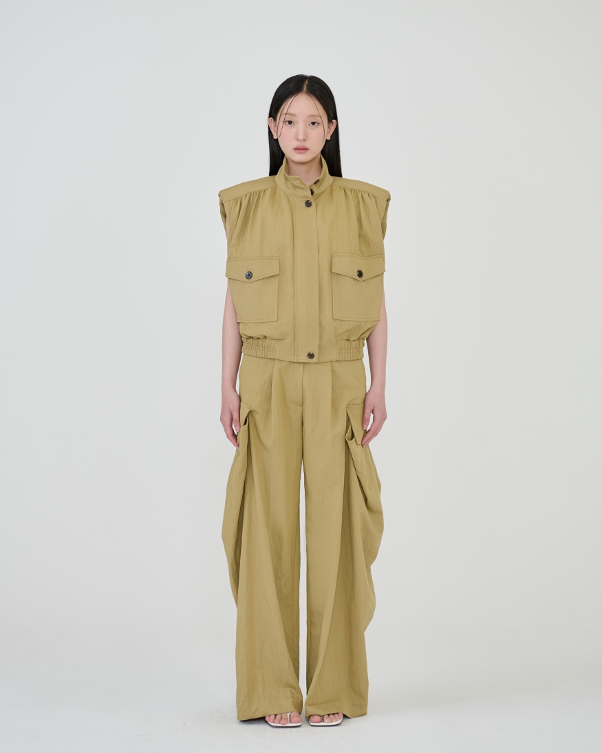 STAGE東大門直郵女裝新品時尚人氣休閑推薦熱賣休閑褲口袋STAGE休閑褲