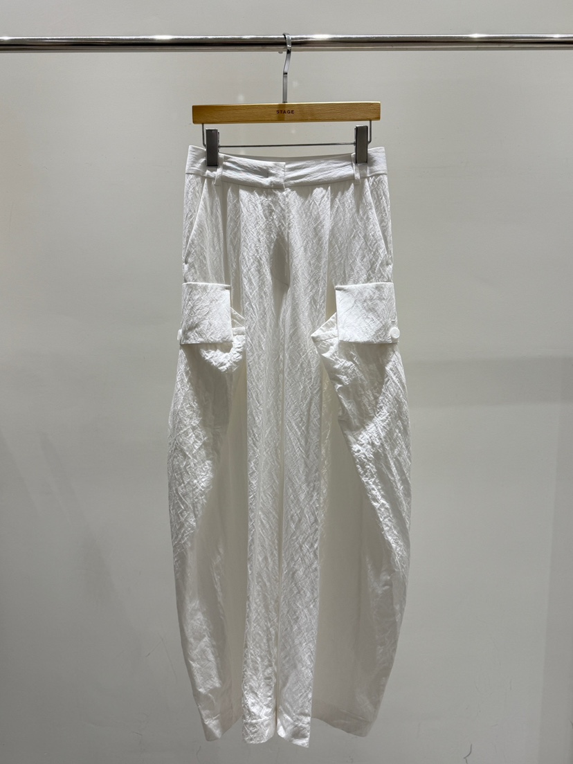 STAGE東大門直郵女裝新品時尚人氣休閑推薦熱賣休閑褲口袋STAGE休閑褲圖色2