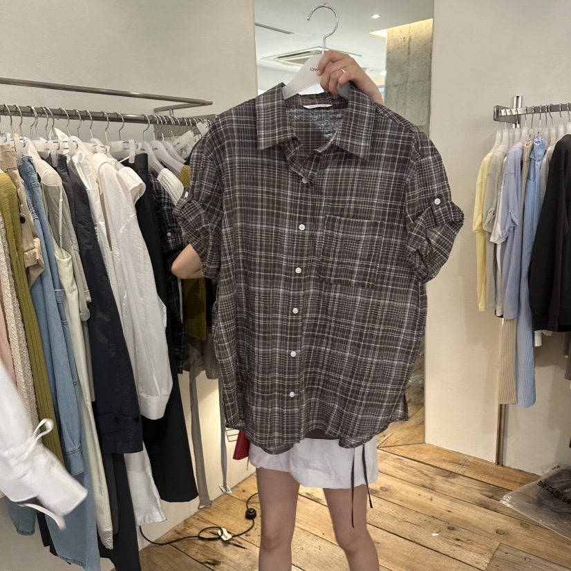 CREAM VILLA東大門實拍女裝新款休閑襯衫蕾絲衫CREAMVILLA襯衫/蕾絲衫圖色2