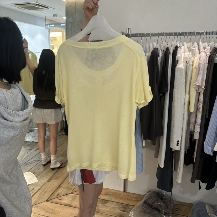 CREAM VILLA東大門直郵女士新款真品T恤CREAMVILLAT恤