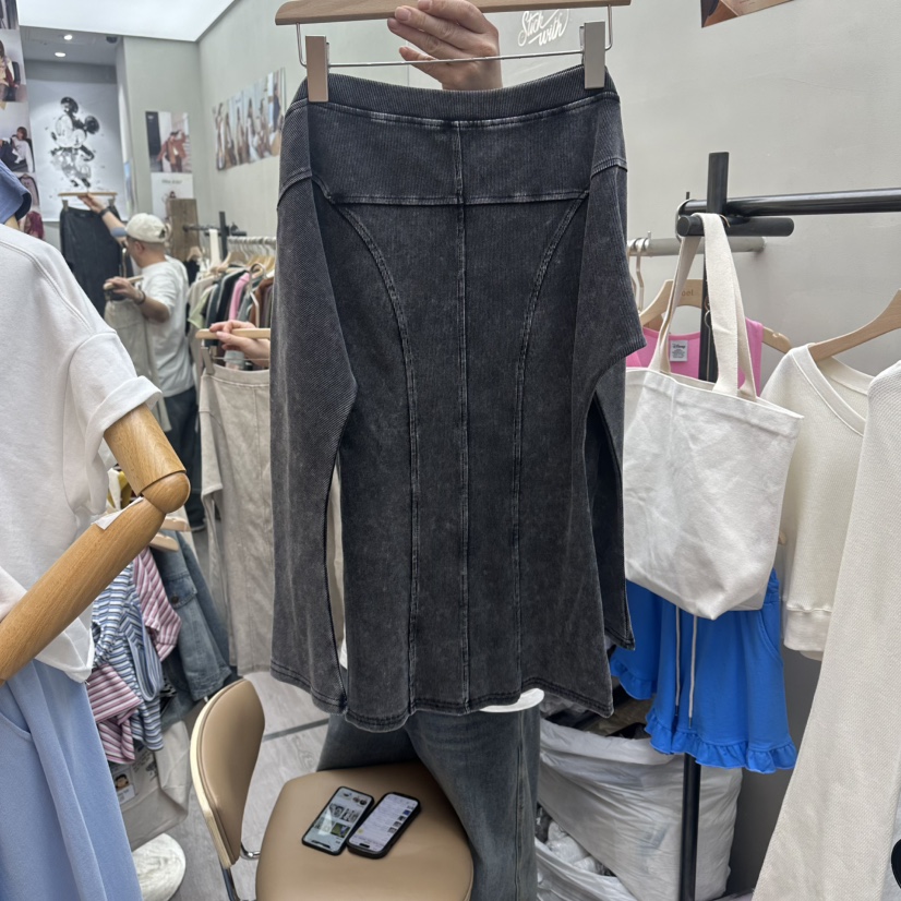 STICK WITH韓國代購女士新款人氣推薦職業休閑連衣裙船領STICK WITH連衣裙