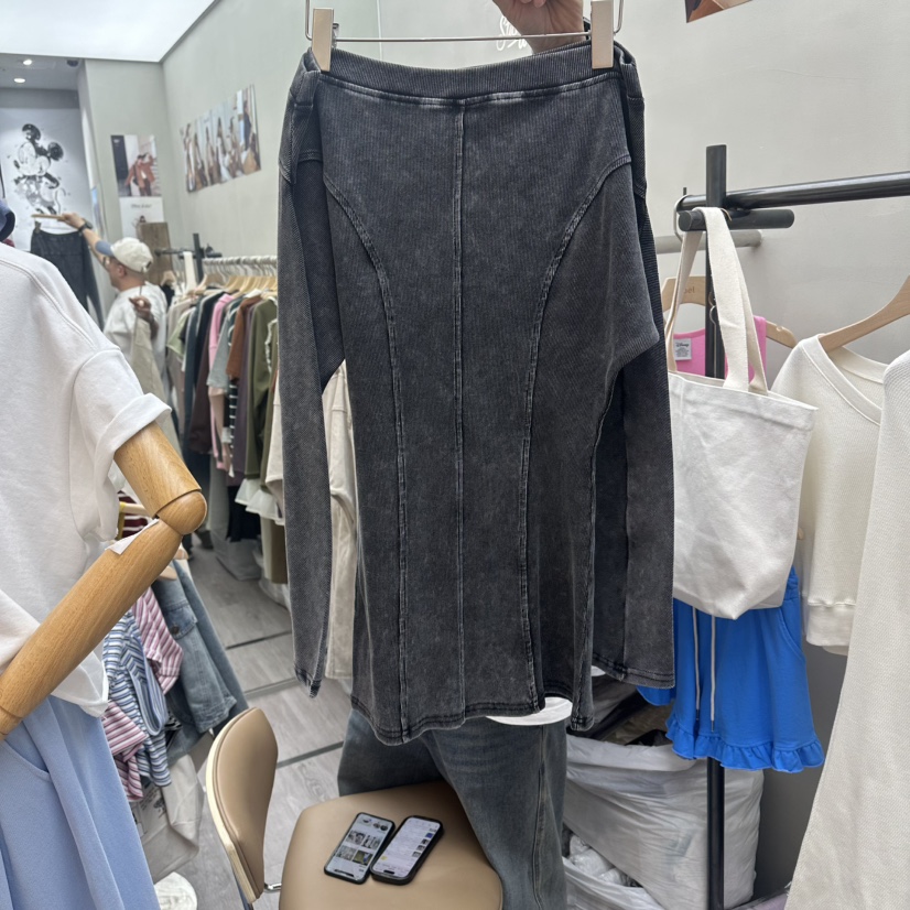 STICK WITH韓國代購女士新款人氣推薦職業休閑連衣裙船領STICK WITH連衣裙圖色2