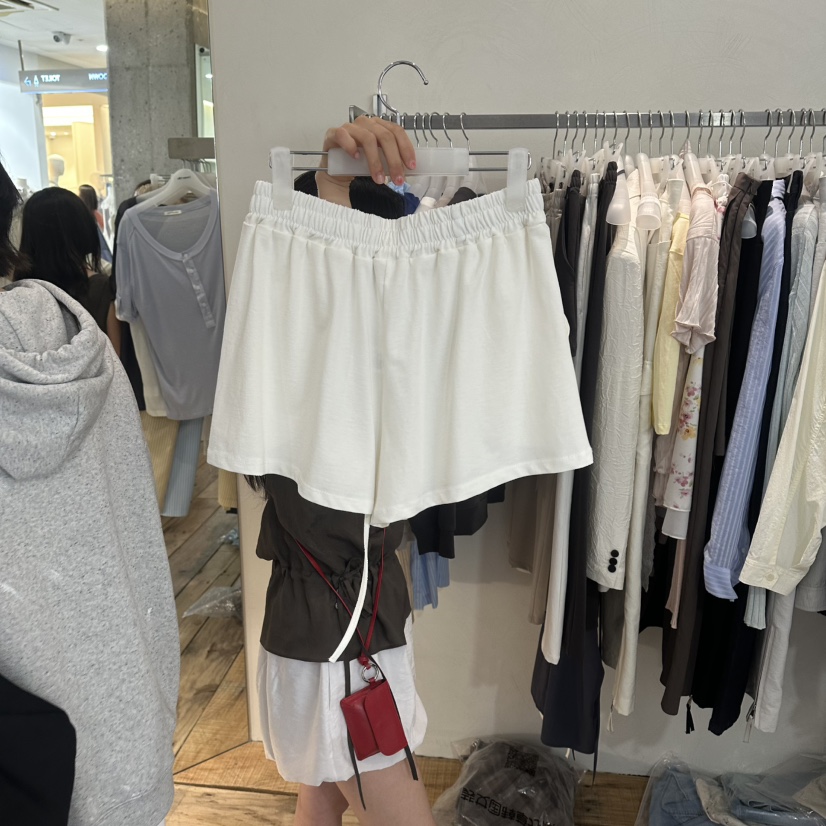 CREAM VILLA韓國直郵女士新款真品短褲透明CREAMVILLA短褲