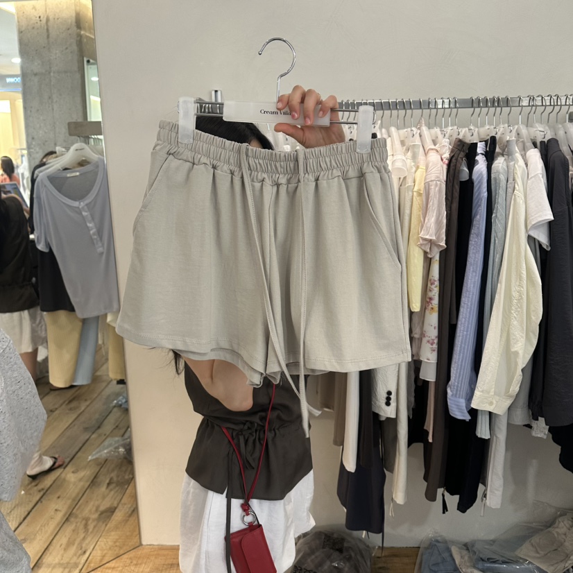 CREAM VILLA韓國直郵女士新款真品短褲透明CREAMVILLA短褲圖色2