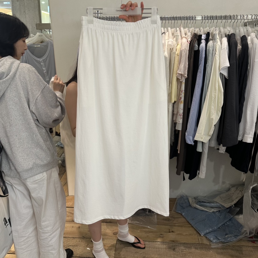 CREAM VILLA韓國代購女士新款熱賣長裙透明CREAMVILLA長裙圖色2