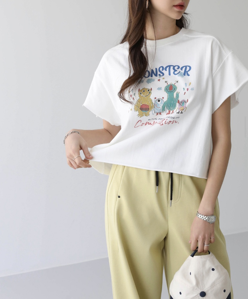 STICK WITH東大門實拍女裝新品推薦人氣26春夏真品熱賣T恤STICK WITHT恤