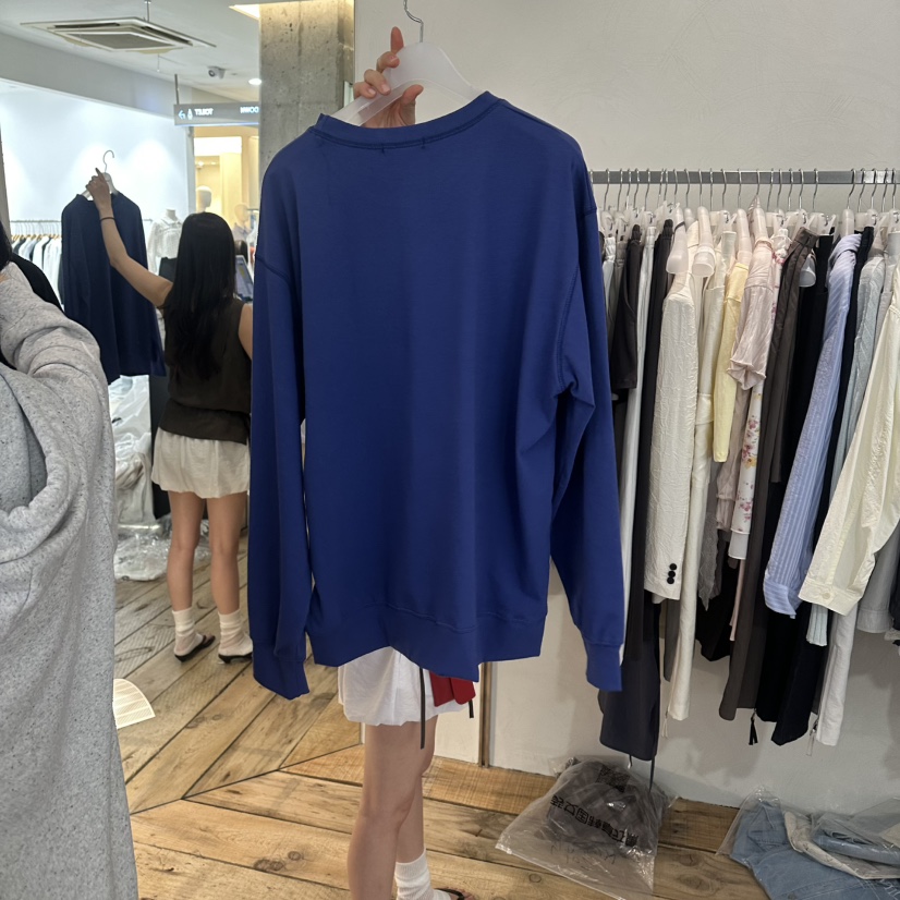 CREAM VILLA東大門直郵女裝新款26春夏長袖T恤CREAMVILLA長袖T恤