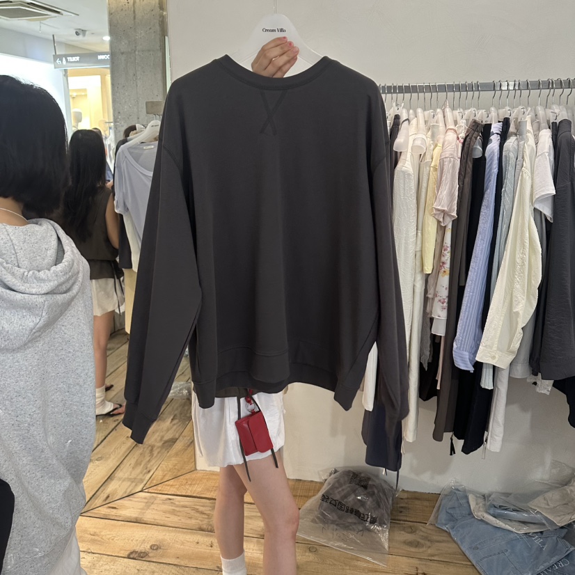 CREAM VILLA東大門直郵女裝新款26春夏長袖T恤CREAMVILLA長袖T恤圖色4