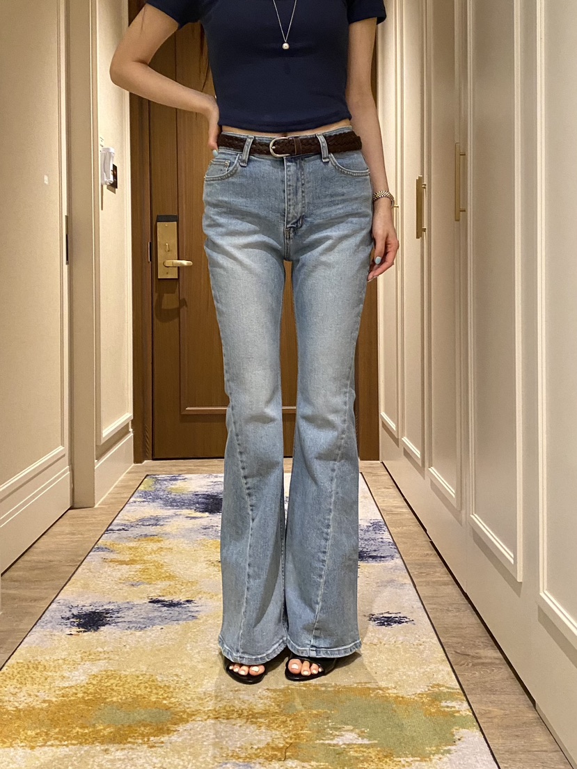 FOUREIGHT東大門直郵女裝新品時尚真品熱賣職業人氣牛仔褲FOUR EIGHT牛仔褲