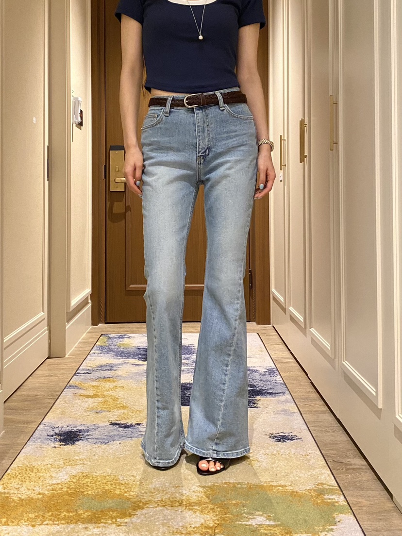 FOUREIGHT東大門直郵女裝新品時尚真品熱賣職業人氣牛仔褲FOUR EIGHT牛仔褲