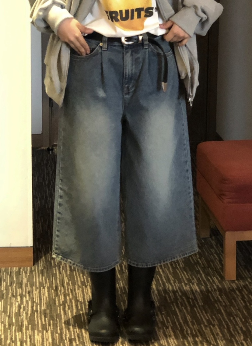 ONDO-P韓國直郵女裝新品人氣休閑推薦26春夏短褲不含腰帶ONDO-P短褲圖色1