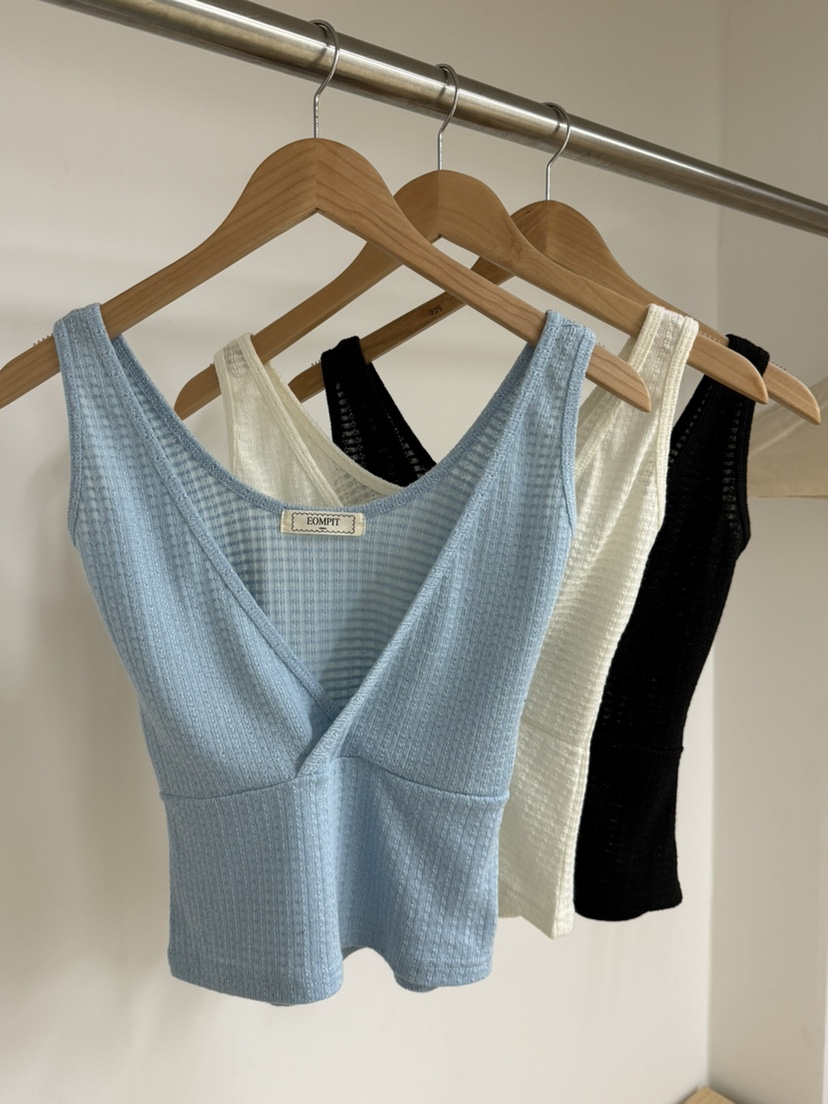 EOMPIT東大門代購女士新品休閑熱賣26春夏職業時尚吊帶背心EOMPIT吊帶/背心