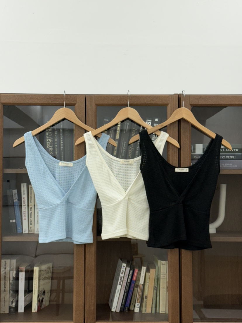 EOMPIT東大門代購女士新品休閑熱賣26春夏職業時尚吊帶背心EOMPIT吊帶/背心圖色3左三色