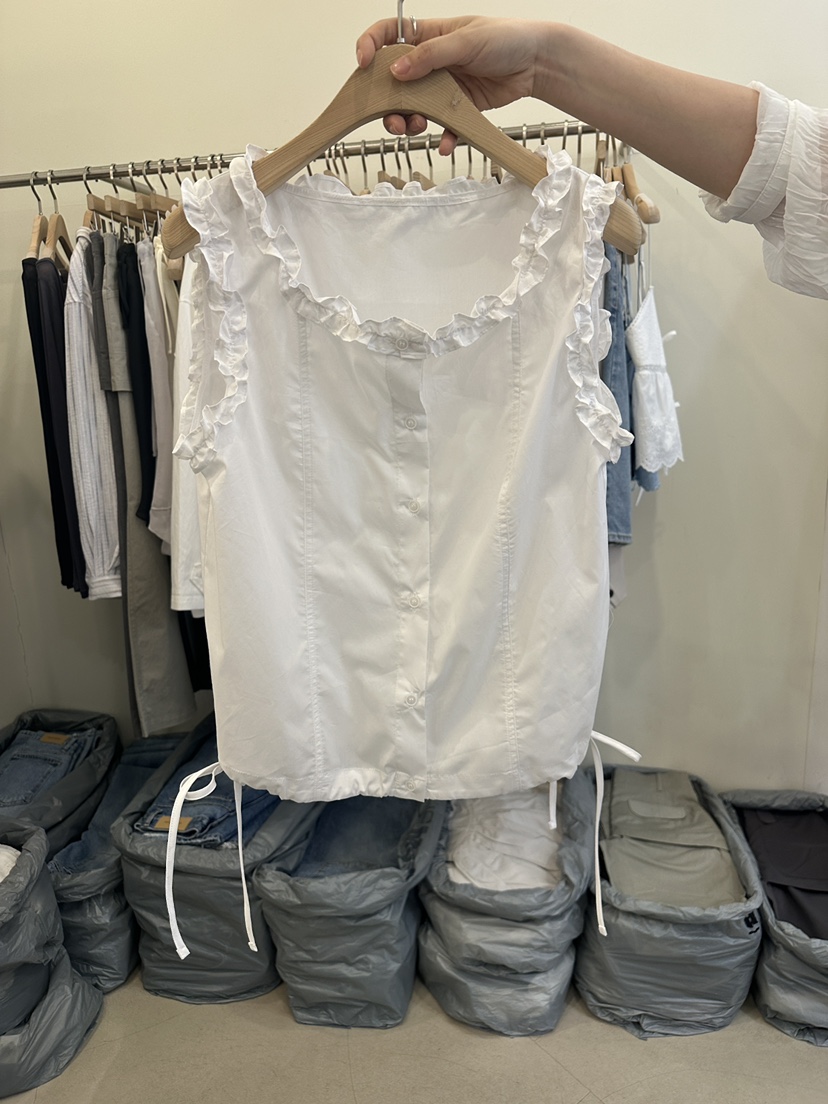 MONDAYMORING東大門代購女裝新品職業真品26春夏吊帶背心MONDAYMORING吊帶/背心圖色1