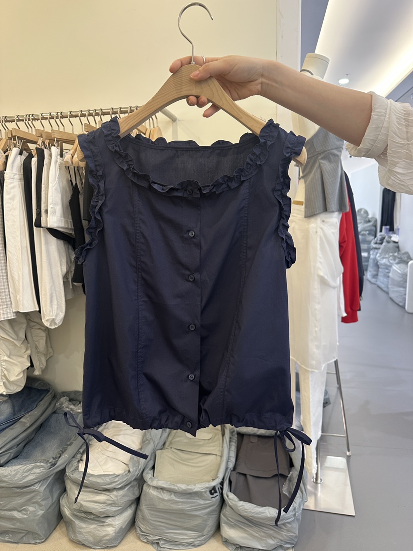 MONDAYMORING東大門代購女裝新品職業真品26春夏吊帶背心MONDAYMORING吊帶/背心圖色2