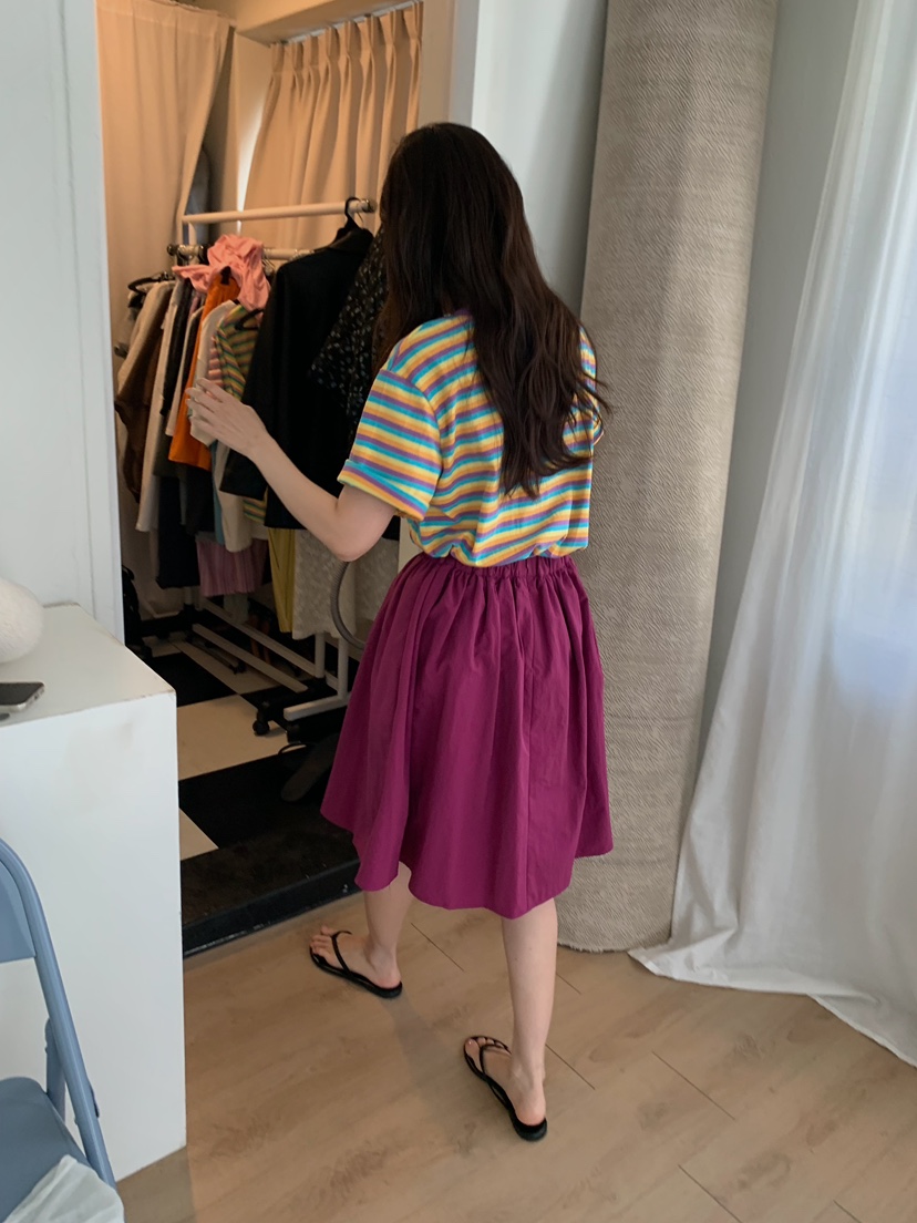 CAMEL-P東大門實拍女士新品推薦半身裙中短裙Came_l 家半身裙/中短裙