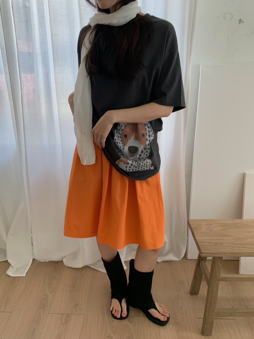 CAMEL-P東大門實拍女士新品推薦半身裙中短裙Came_l 家半身裙/中短裙