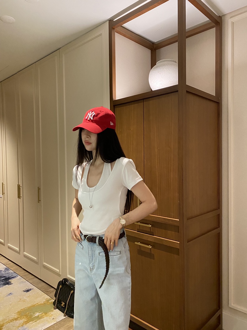 FOUREIGHT東大門實拍女裝新品推薦26春夏人氣時尚T恤假兩件FOUR EIGHTT恤