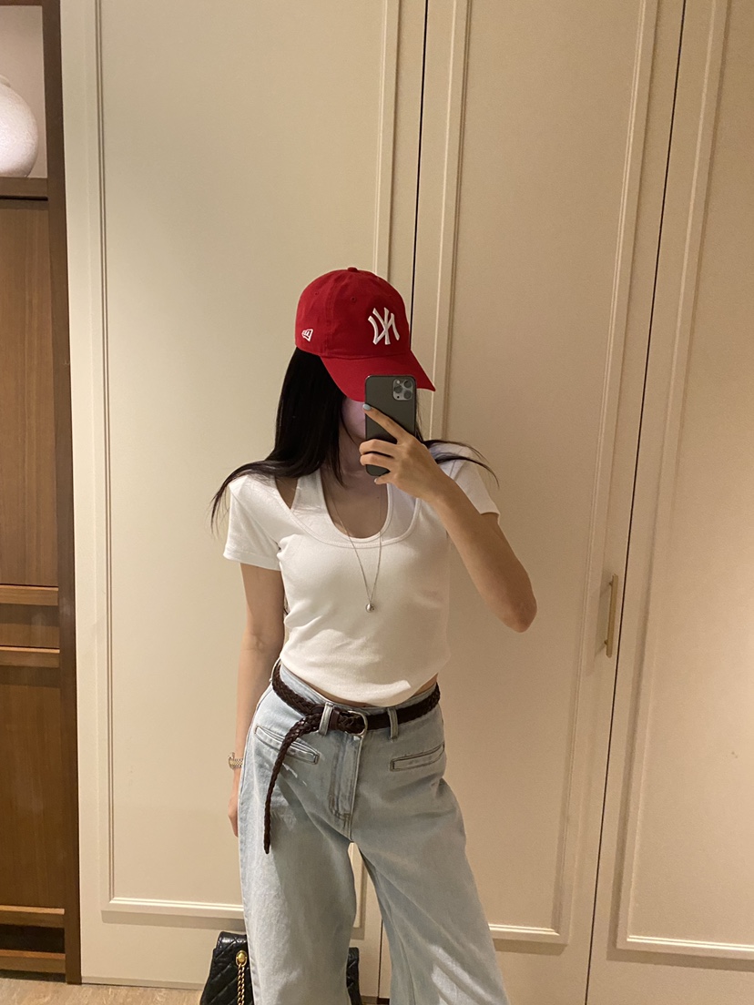 FOUREIGHT東大門實拍女裝新品推薦26春夏人氣時尚T恤假兩件FOUR EIGHTT恤