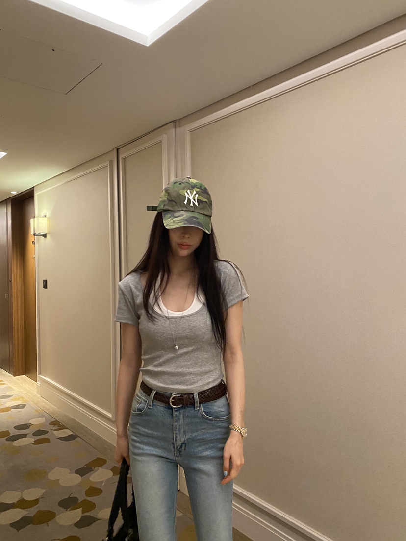 FOUREIGHT東大門實拍女裝新品推薦26春夏人氣時尚T恤假兩件FOUR EIGHTT恤