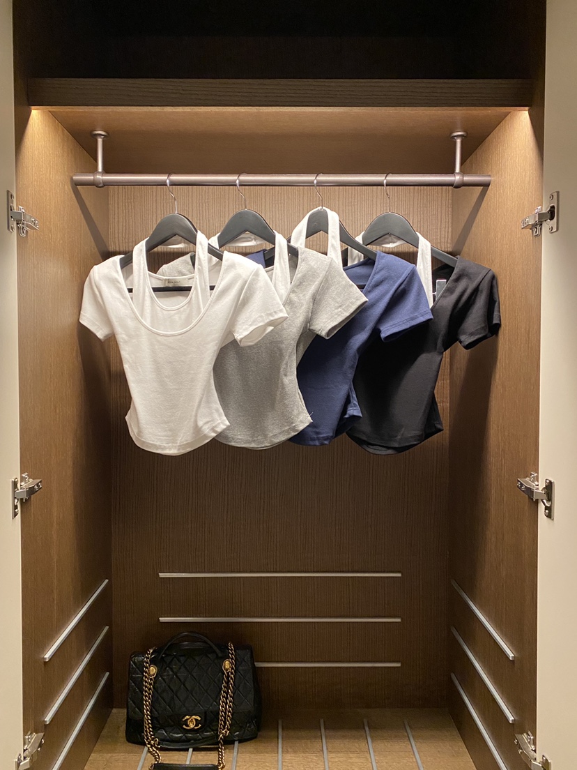 FOUREIGHT東大門實拍女裝新品推薦26春夏人氣時尚T恤假兩件FOUR EIGHTT恤