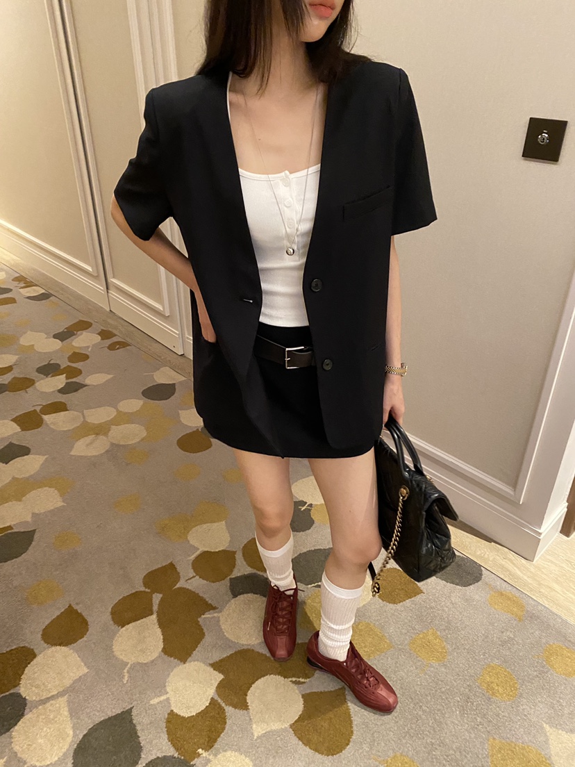 FOUREIGHT東大門實拍女士新款熱賣真品職業26春夏短裙不含腰帶FOUR EIGHT短裙