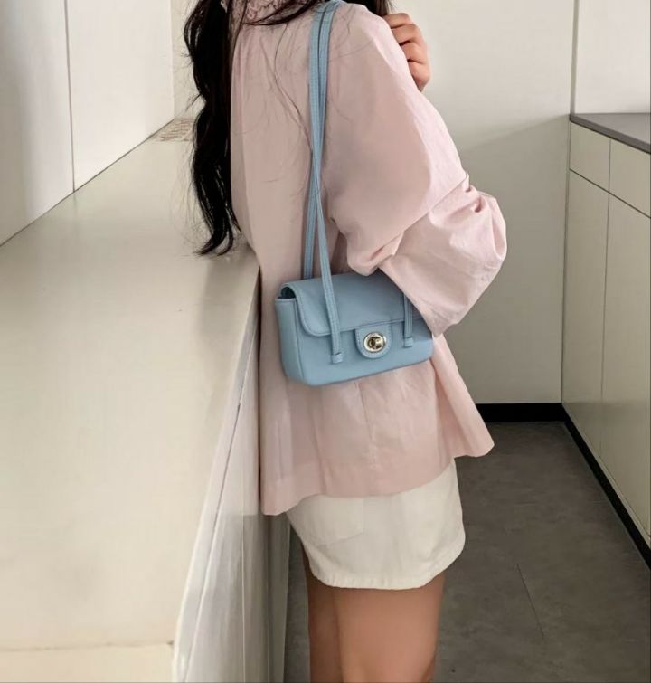 TROUVAILLE韓國代購女裝新款真品休閑職業人氣單肩斜跨包TROUVAILLE單肩/斜跨包