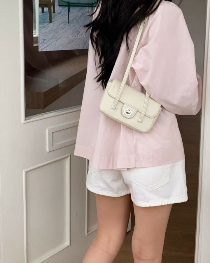 TROUVAILLE韓國代購女裝新款真品休閑職業人氣單肩斜跨包TROUVAILLE單肩/斜跨包