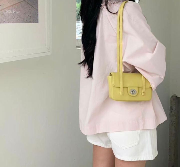 TROUVAILLE韓國代購女裝新款真品休閑職業人氣單肩斜跨包TROUVAILLE單肩/斜跨包