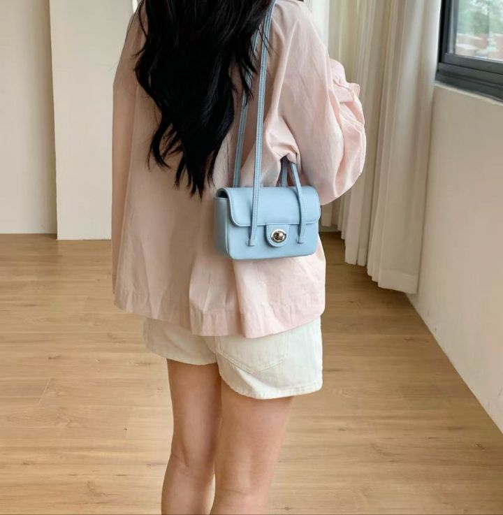 TROUVAILLE韓國代購女裝新款真品休閑職業人氣單肩斜跨包TROUVAILLE單肩/斜跨包