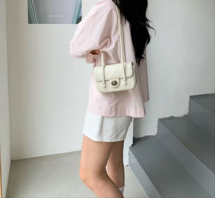 TROUVAILLE韓國代購女裝新款真品休閑職業人氣單肩斜跨包TROUVAILLE單肩/斜跨包圖色4